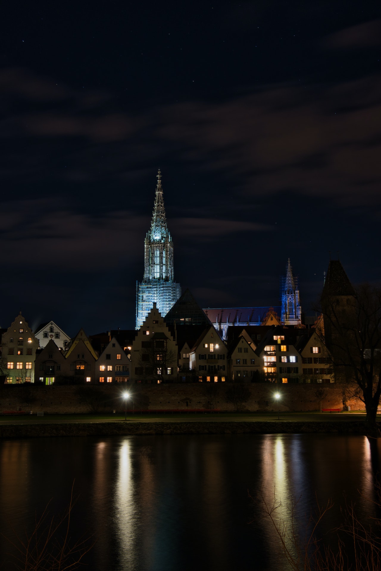 Ulm bei Nacht